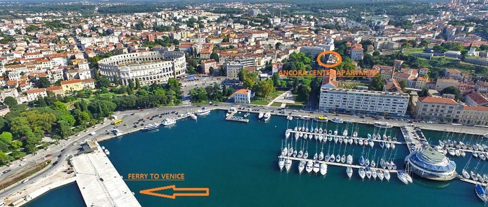 Ancora Center Apartment Pula Dış mekan fotoğraf